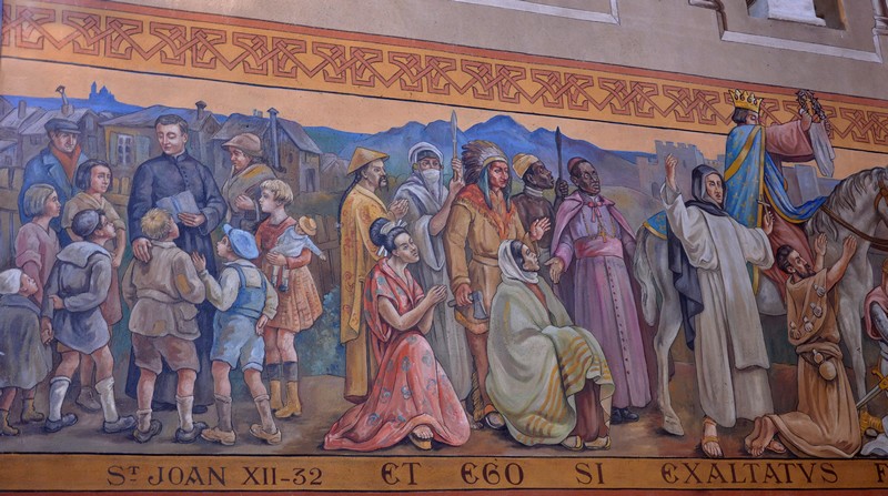Fresque du Centre Chrétien Tarnais